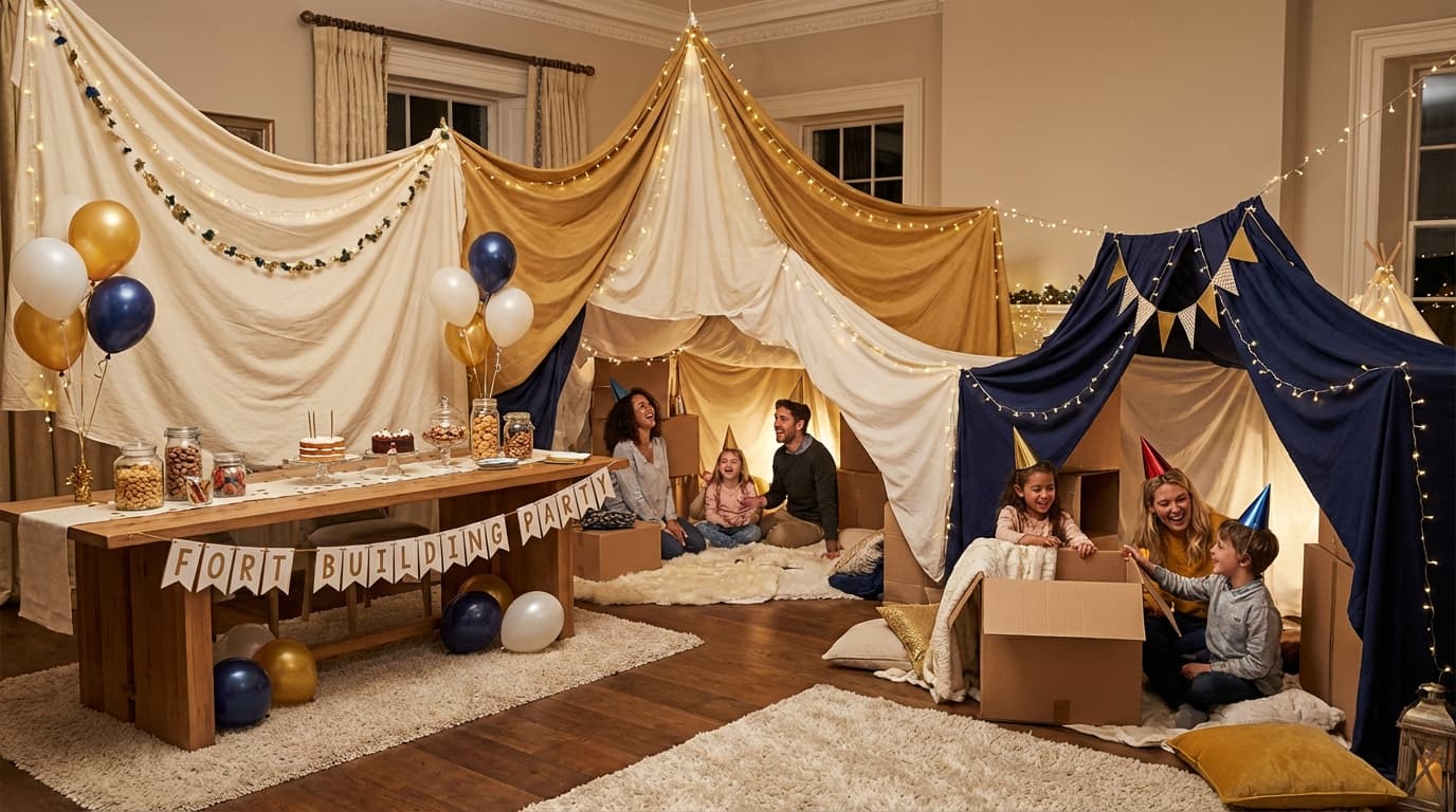 Indoor Fort building