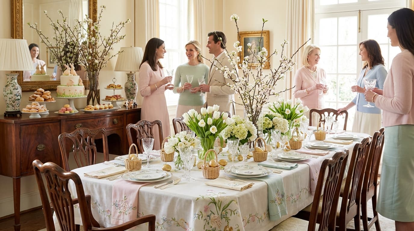 Indoor Easter celebration