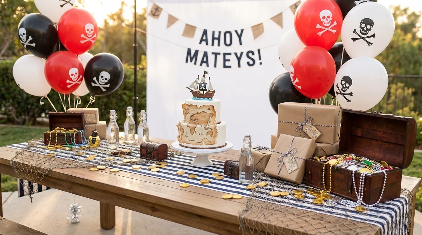 How to plan the ultimate pirate birthday party