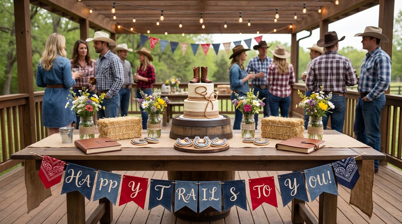 DIY Cowboy western birthday